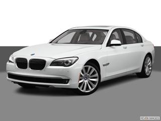 2012 BMW 7 Series 4-door ActiveHybrid 7 750i Sedan Front angle medium view photo